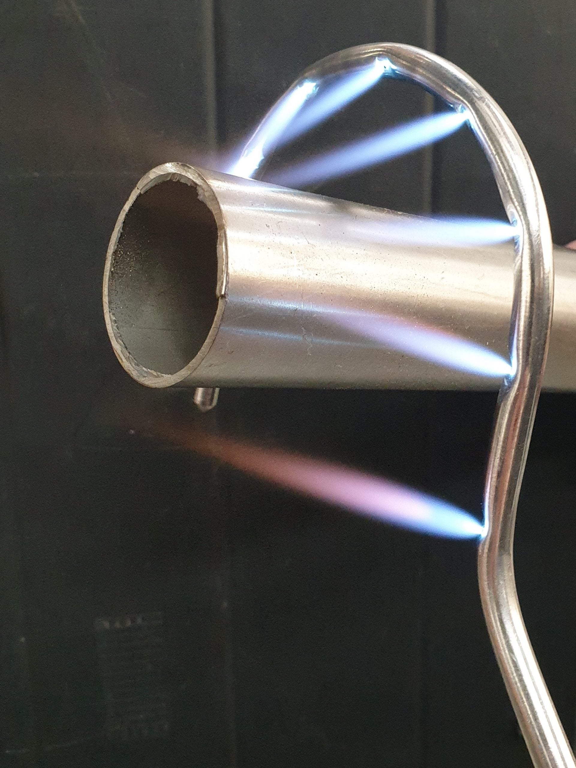 Cap'n Hook, 5 flames brazing tip. Brazing up to 1". Oxy/Fuel. Harris 196 torch